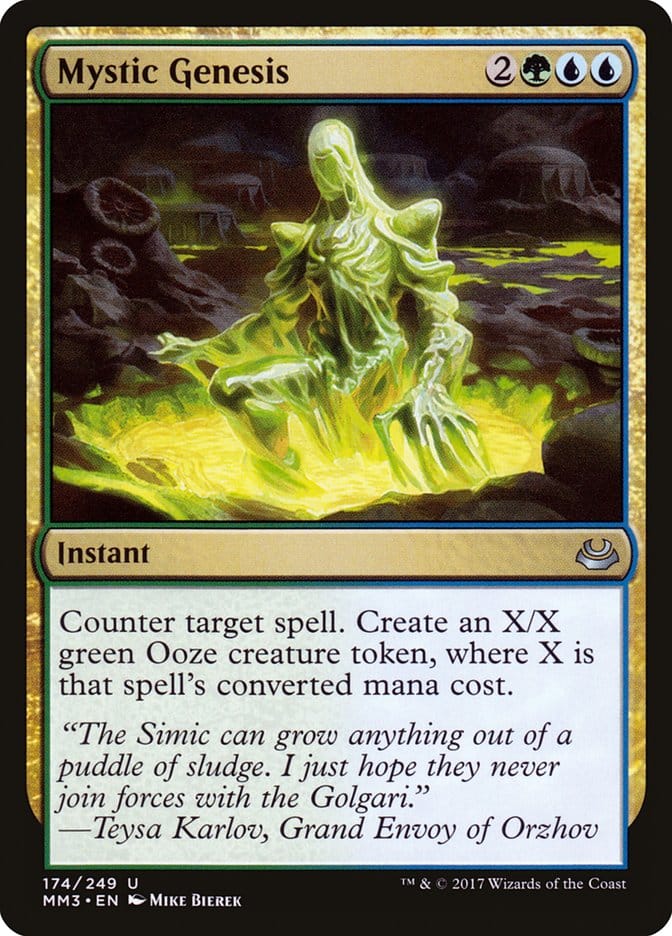 Mystic Genesis [Modern Masters 2017] Magic: The Gathering