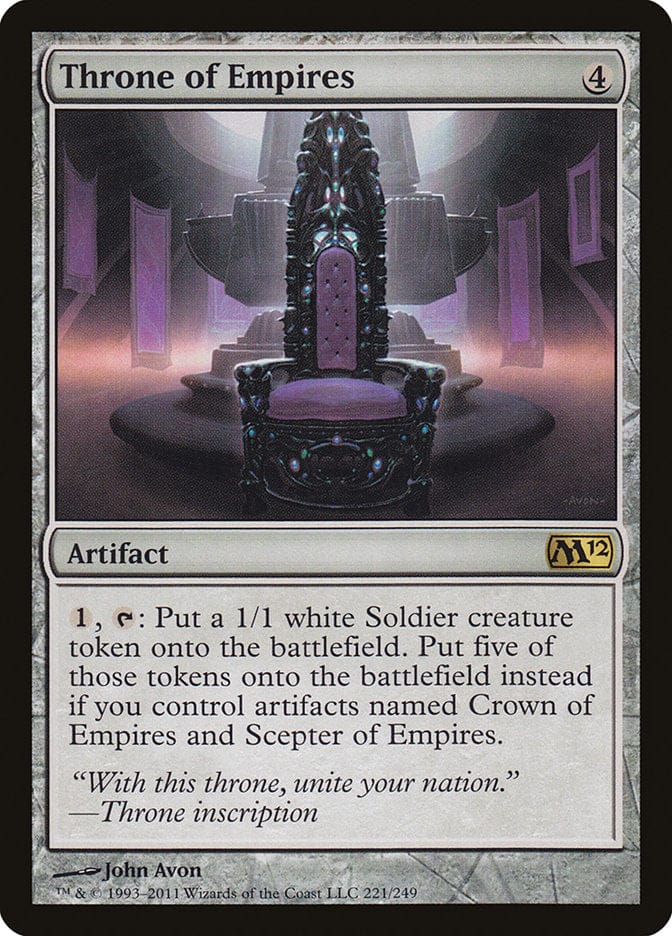 Throne of Empires [Magic 2012] Magic: The Gathering