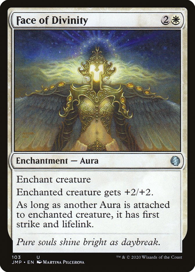 Face of Divinity [Jumpstart] Magic: The Gathering
