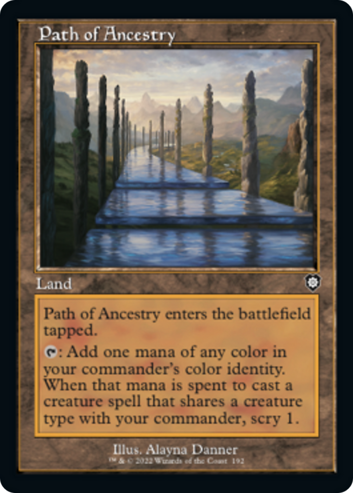 Path of Ancestry [The Brothers' War Commander] Magic: The Gathering