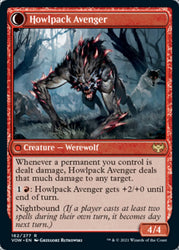 Ill-Tempered Loner // Howlpack Avenger [Innistrad: Crimson Vow] Magic: The Gathering