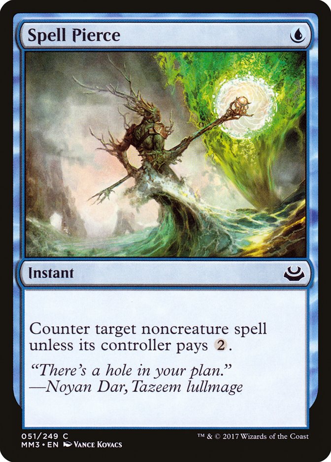 Spell Pierce [Modern Masters 2017] Magic: The Gathering