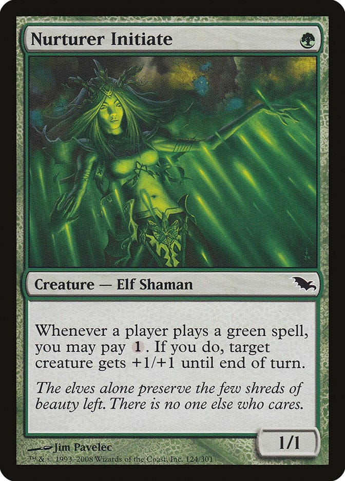 Nurturer Initiate [Shadowmoor] Magic: The Gathering