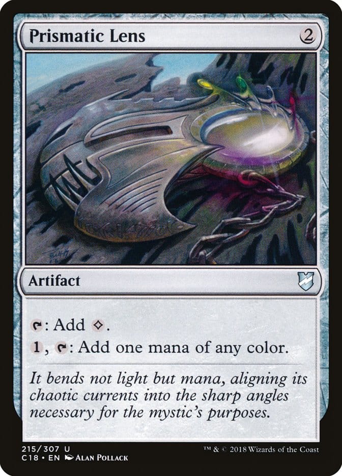 Prismatic Lens [Commander 2018] Magic: The Gathering