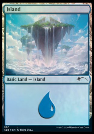 Island (Above the Clouds) (550) [Secret Lair Drop Promos] Magic: The Gathering
