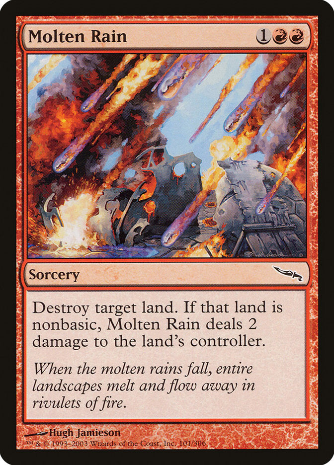 Molten Rain [Mirrodin] Magic: The Gathering