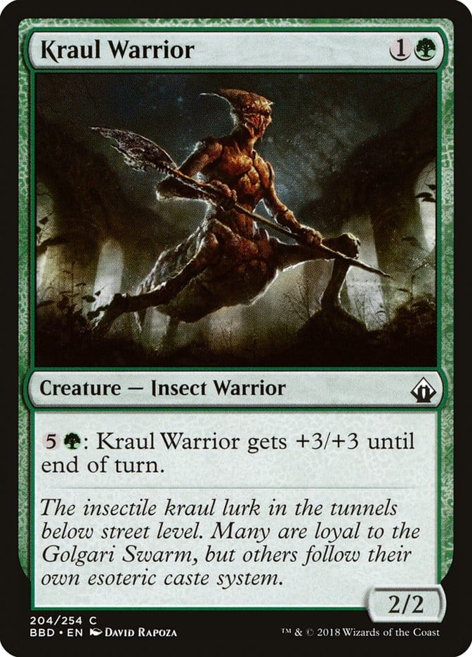 Kraul Warrior [Battlebond] Magic: The Gathering
