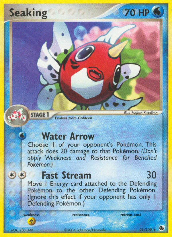 Seaking (21/109) [EX: Ruby & Sapphire] Pokémon