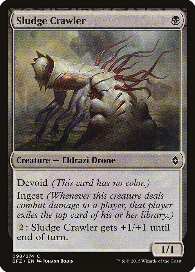 Sludge Crawler [Battle for Zendikar] Magic: The Gathering