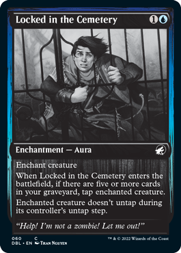 Locked in the Cemetery [Innistrad: Double Feature] Magic: The Gathering