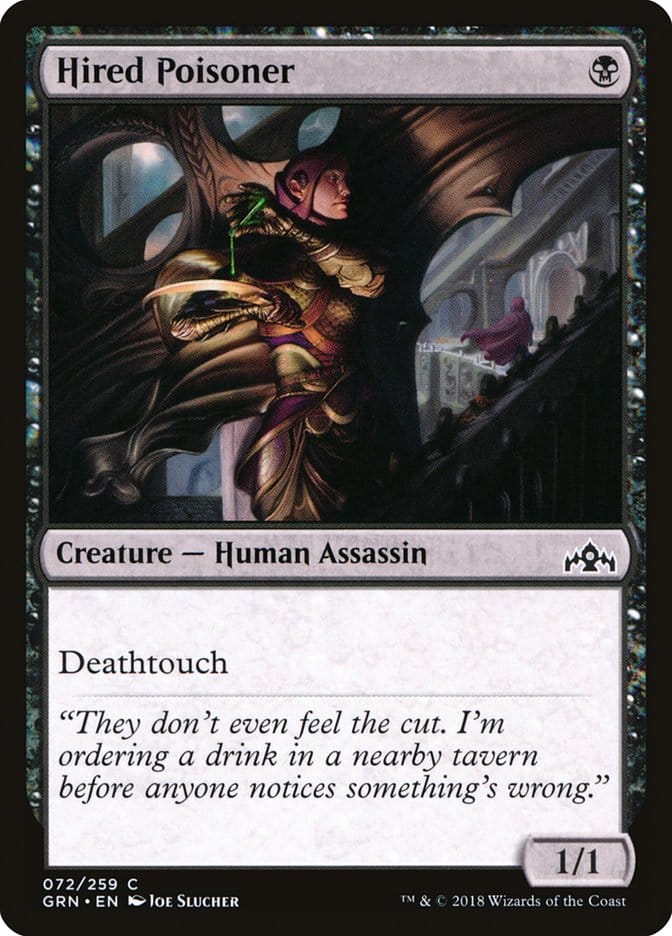 Hired Poisoner [Guilds of Ravnica] Magic: The Gathering