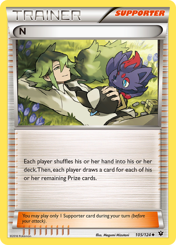 N (105/124) [XY: Fates Collide] Pokémon