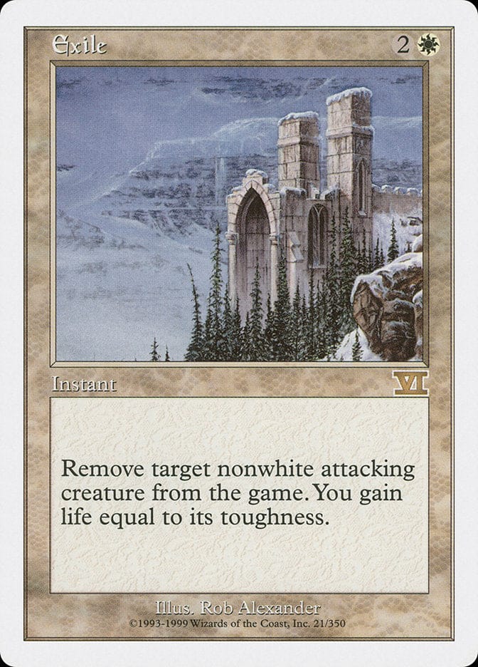 Exile [Classic Sixth Edition] Magic: The Gathering