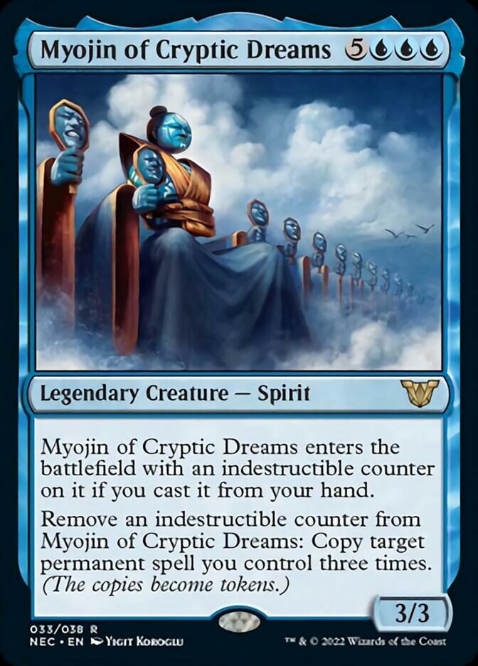 Myojin of Cryptic Dreams [Kamigawa: Neon Dynasty Commander] Magic: The Gathering