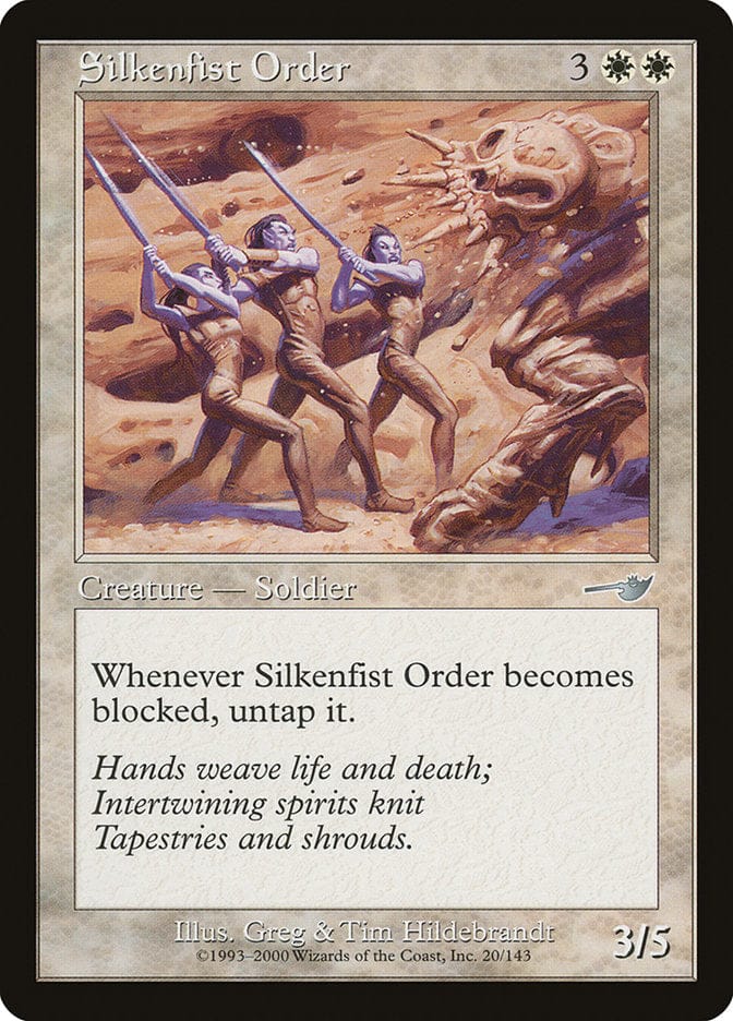 Silkenfist Order [Nemesis] Magic: The Gathering