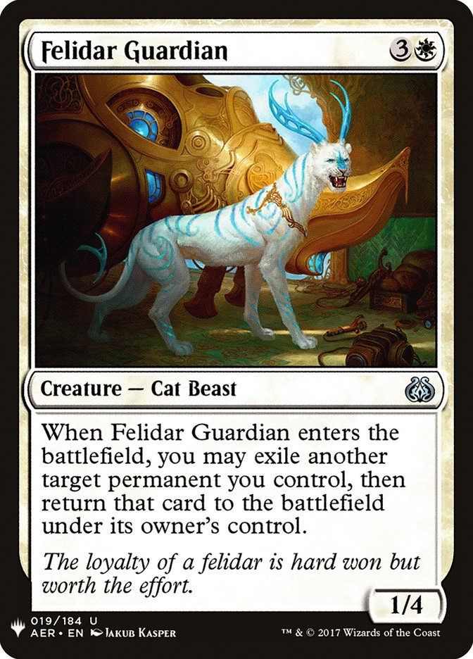 Felidar Guardian [Mystery Booster] Magic: The Gathering
