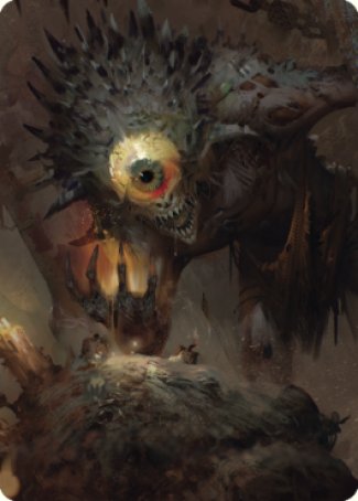 Nothic Art Card [Commander Legends: Battle for Baldur's Gate Art Series] Magic: The Gathering