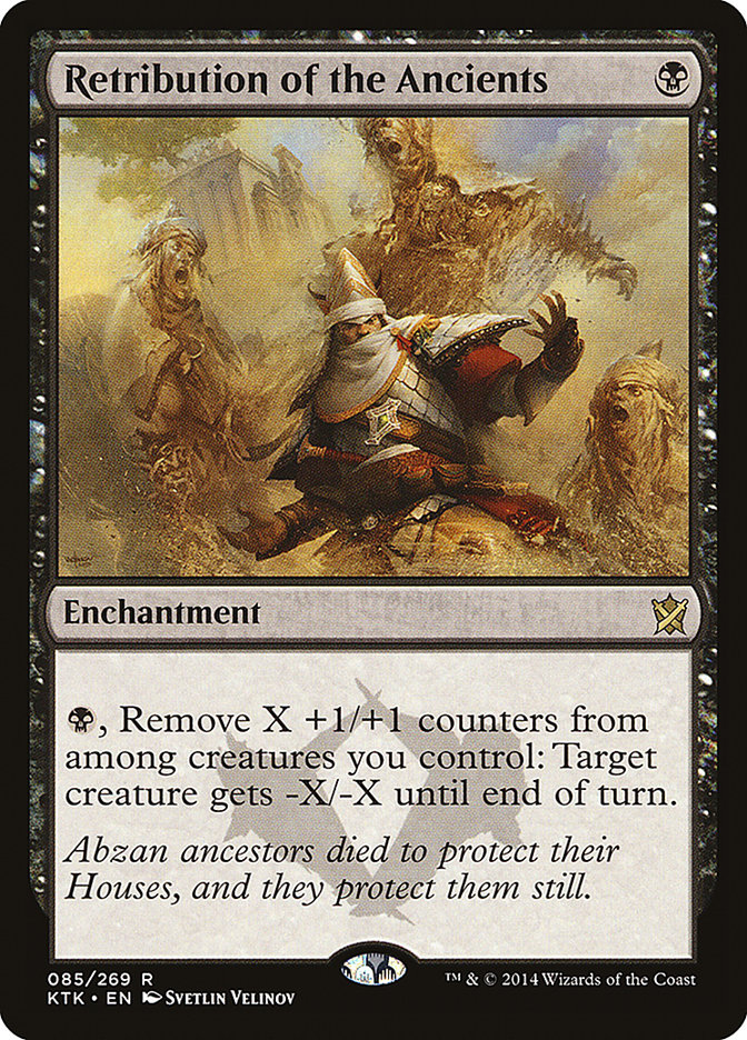 Retribution of the Ancients [Khans of Tarkir] Magic: The Gathering