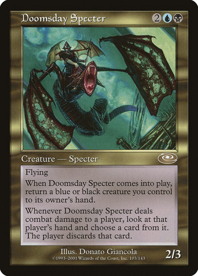 Doomsday Specter [Planeshift] Magic: The Gathering