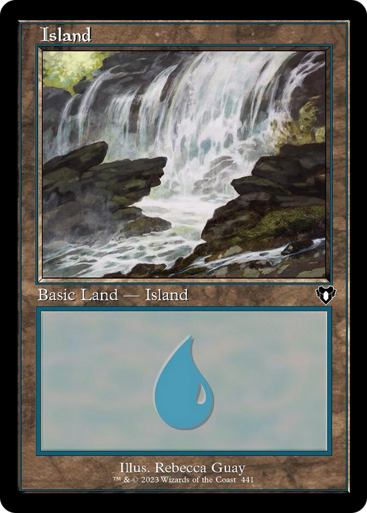 Island (441) (Retro) [Commander Masters] Magic: The Gathering