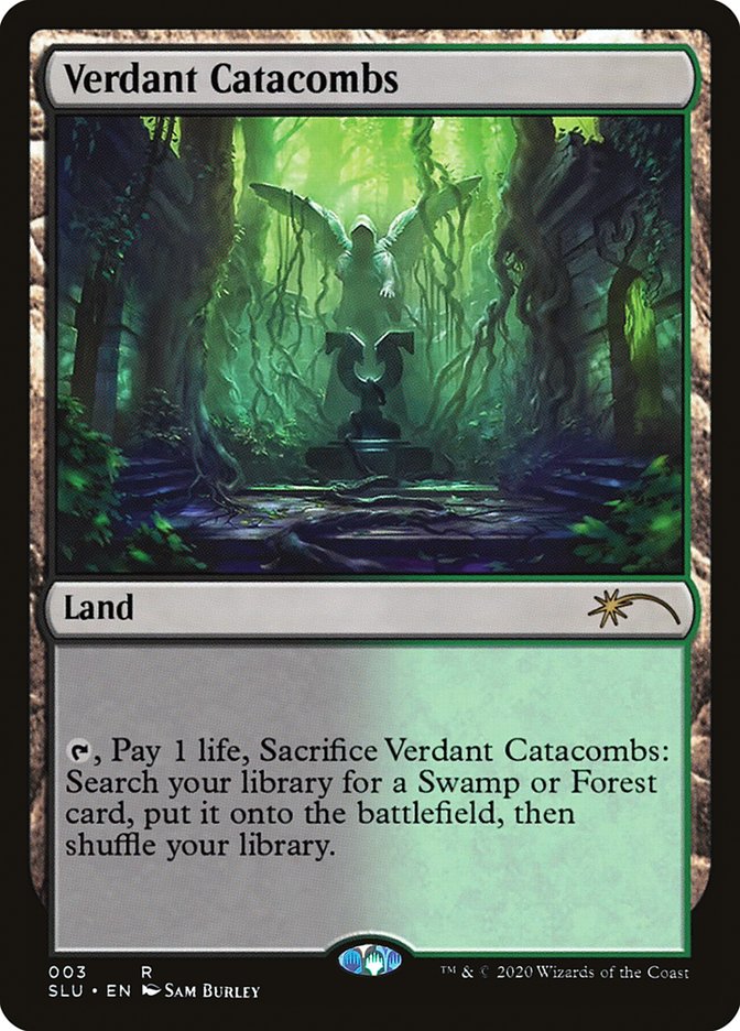 Verdant Catacombs [Secret Lair: Ultimate Edition] Magic: The Gathering