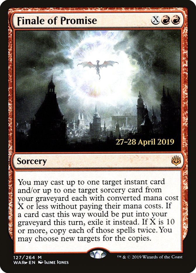 Finale of Promise [War of the Spark Prerelease Promos] Magic: The Gathering