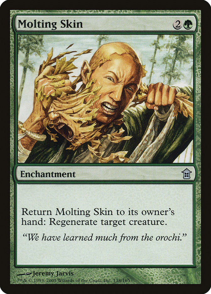Molting Skin [Saviors of Kamigawa] Magic: The Gathering
