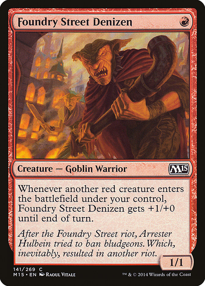 Foundry Street Denizen [Magic 2015] Magic: The Gathering