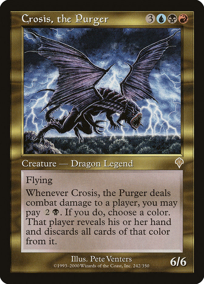 Crosis, the Purger [Invasion] Magic: The Gathering