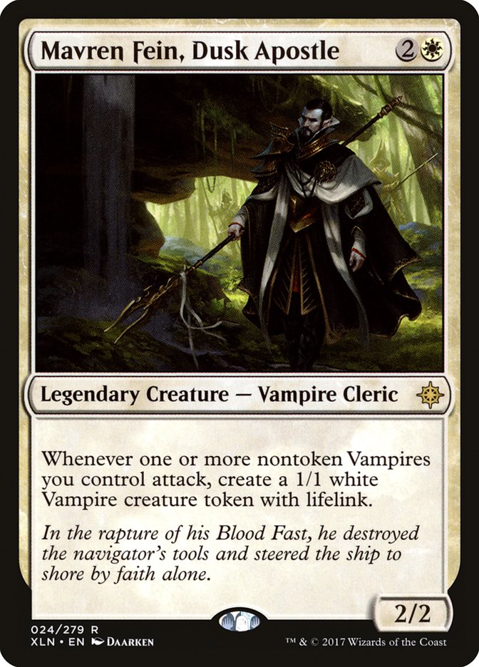 Mavren Fein, Dusk Apostle [Ixalan] Magic: The Gathering