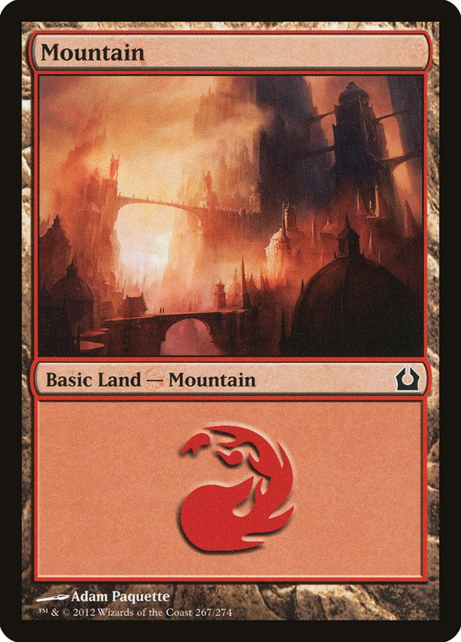 Mountain (267) [Return to Ravnica] Magic: The Gathering