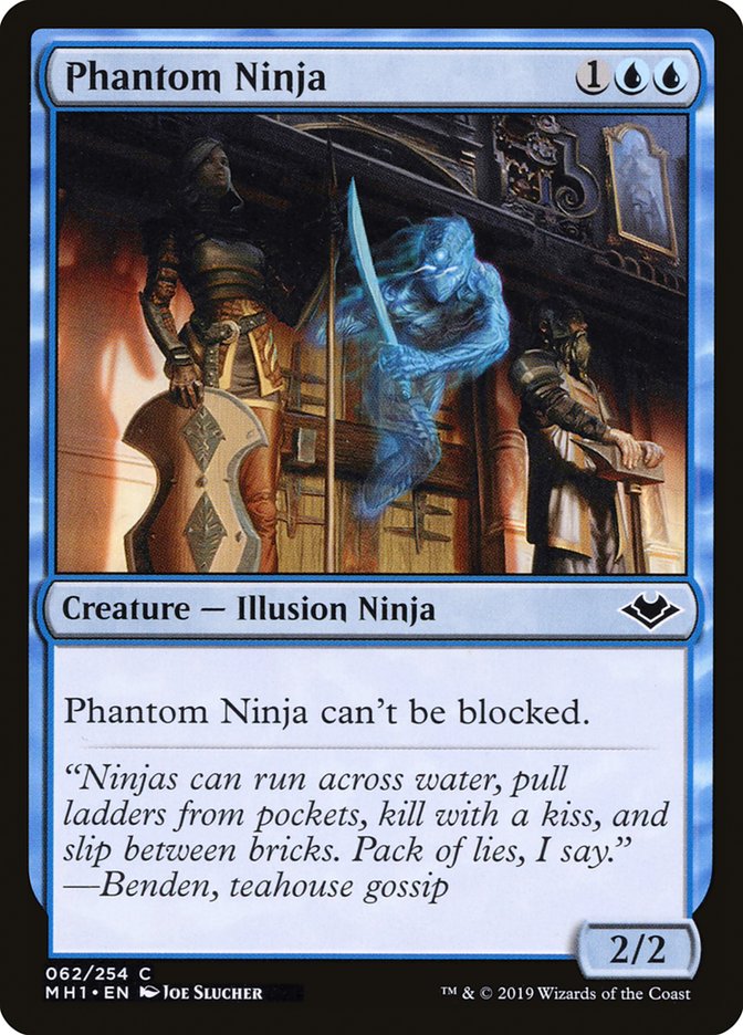 Phantom Ninja [Modern Horizons] Magic: The Gathering