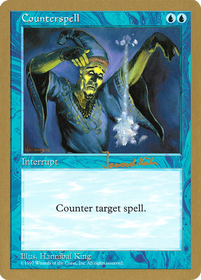 Counterspell (Janosch Kuhn) [World Championship Decks 1997] Magic: The Gathering