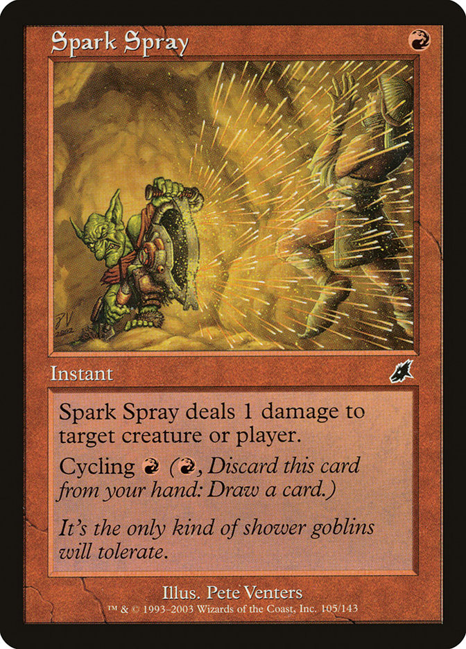 Spark Spray [Scourge] Magic: The Gathering