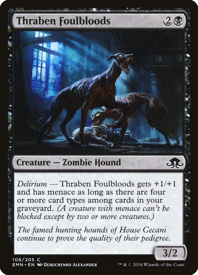 Thraben Foulbloods [Eldritch Moon] Magic: The Gathering