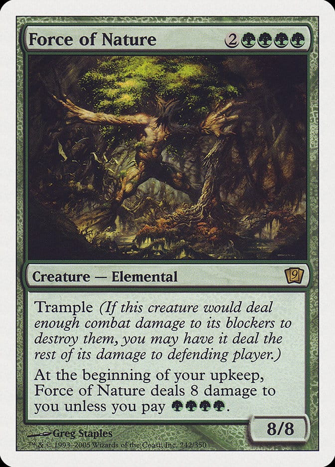 Force of Nature [Ninth Edition] Magic: The Gathering