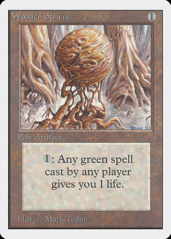 Wooden Sphere [Unlimited Edition] Magic: The Gathering