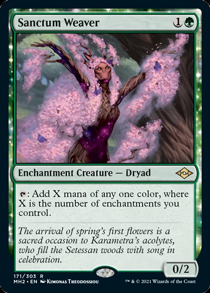 Sanctum Weaver [Modern Horizons 2] Magic: The Gathering