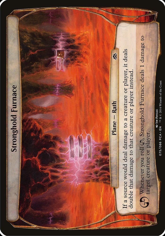 Stronghold Furnace (Planes) [Planechase Anthology Planes] Magic: The Gathering