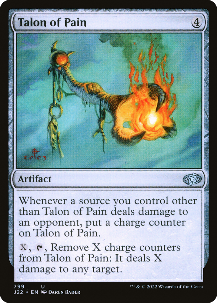 Talon of Pain [Jumpstart 2022] Magic: The Gathering