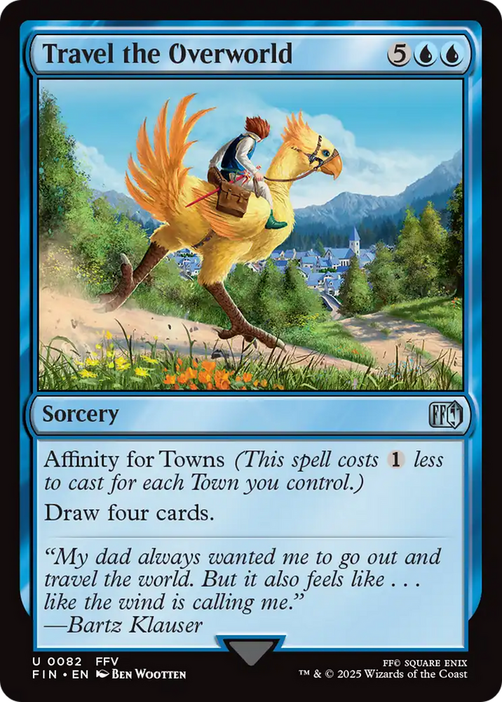 Travel the Overworld [FINAL FANTASY] Magic: The Gathering