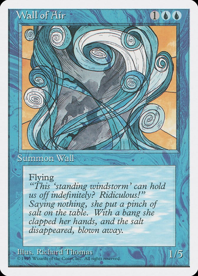 Wall of Air [Fourth Edition] Magic: The Gathering