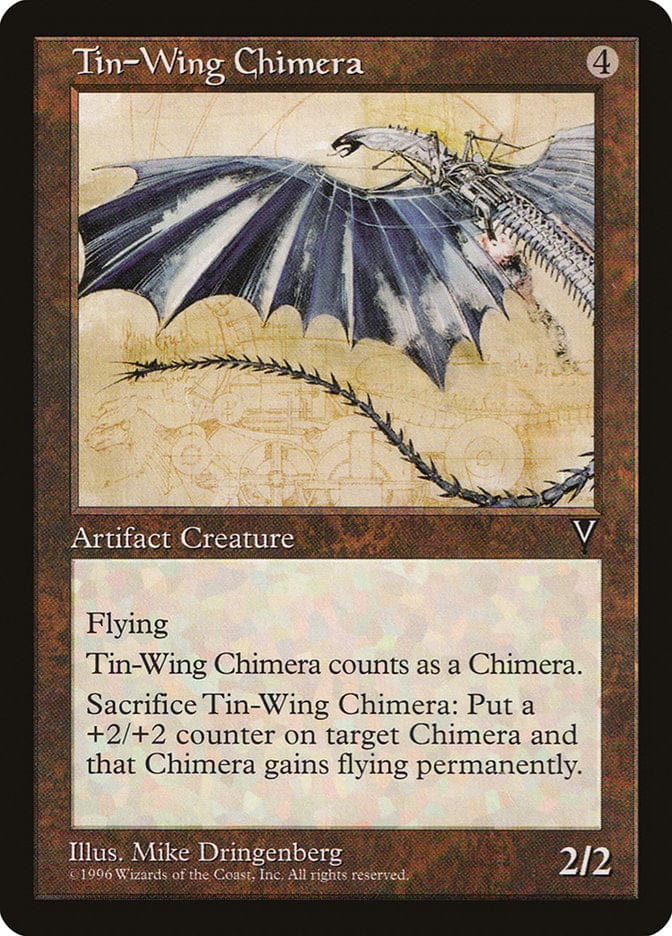 Tin-Wing Chimera [Visions] Magic: The Gathering