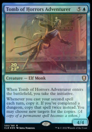 Tomb of Horrors Adventurer [Commander Legends: Battle for Baldur's Gate Prerelease Promos] Magic: The Gathering