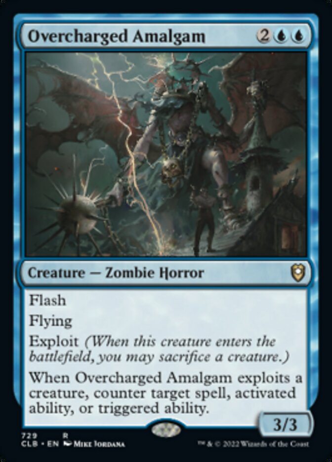 Overcharged Amalgam [Commander Legends: Battle for Baldur's Gate] Magic: The Gathering