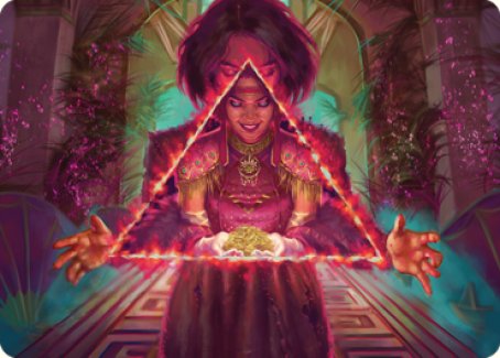 Seize the Spotlight Art Card [Streets of New Capenna Art Series] Magic: The Gathering