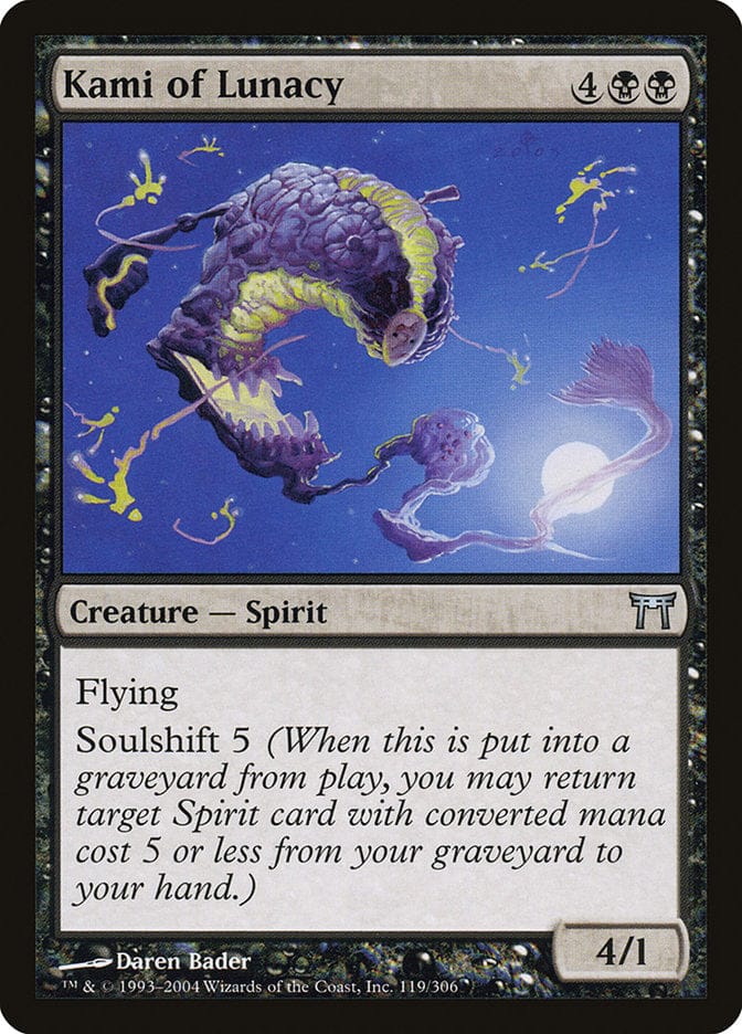 Kami of Lunacy [Champions of Kamigawa] Magic: The Gathering