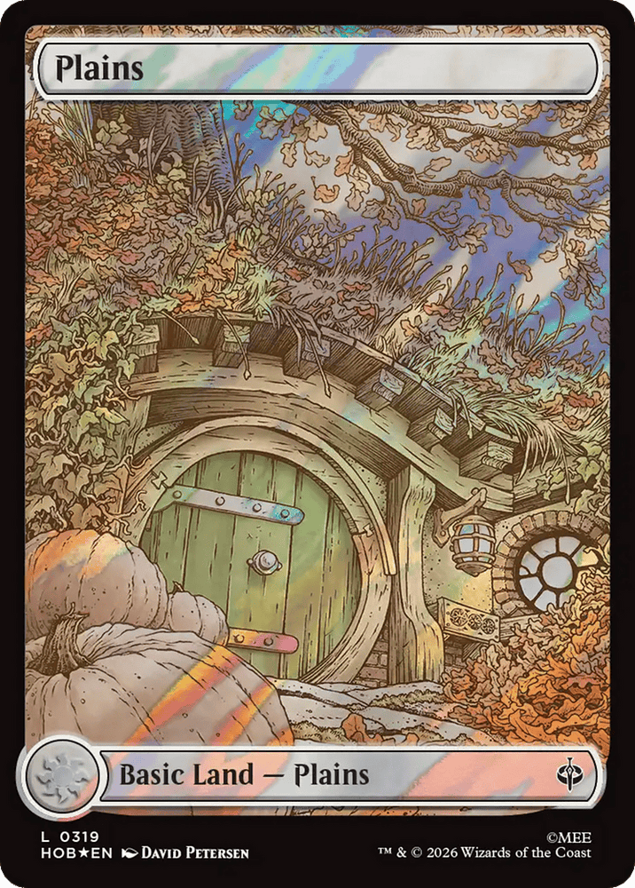 Plains (0319) (Surge Foil) [The Hobbit]