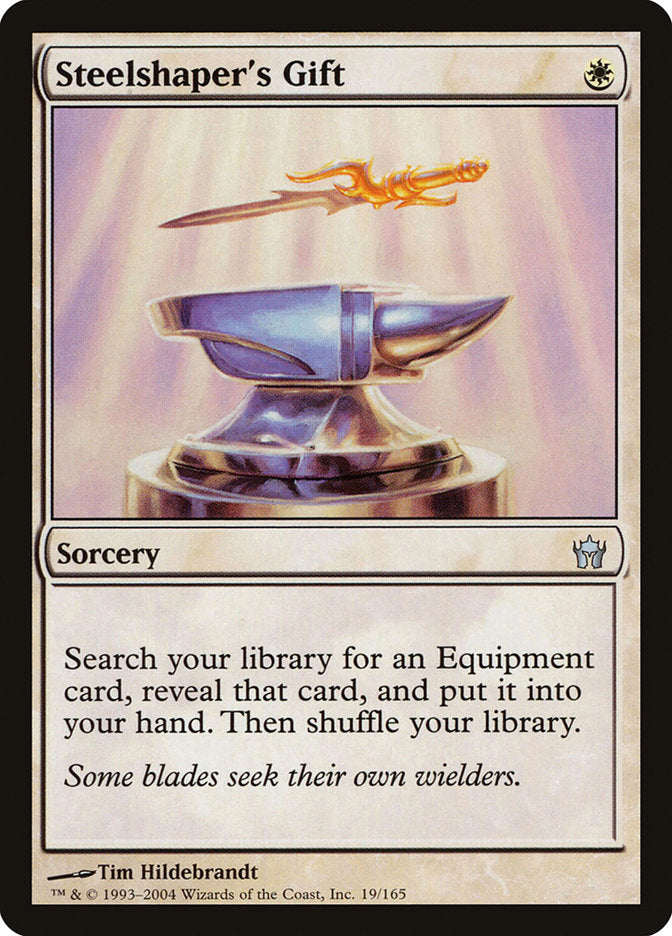 Steelshaper's Gift [Fifth Dawn] Magic: The Gathering