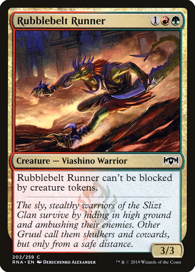 Rubblebelt Runner [Ravnica Allegiance] Magic: The Gathering